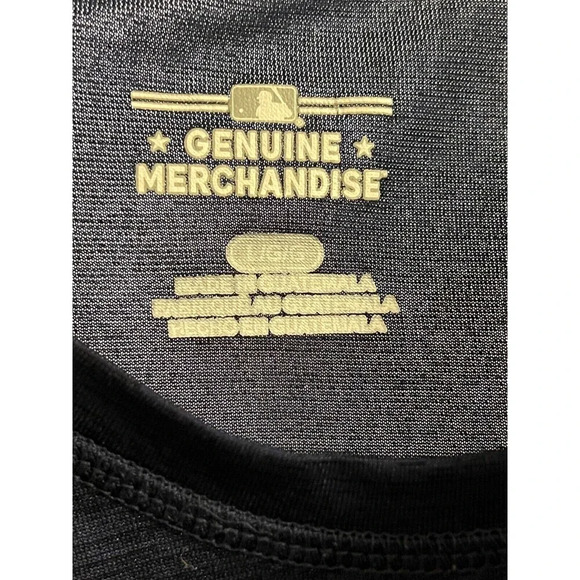 Detroit Tigers Genuine Merchandise MLB T-Shirt Tee - Navy/Orange SIze Large - Picture 3 of 3